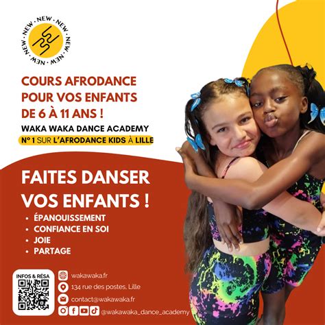 5 AVANTAGES À FAIRE DANSER VOS KIDS À WAKA - Waka Waka Dance Academy