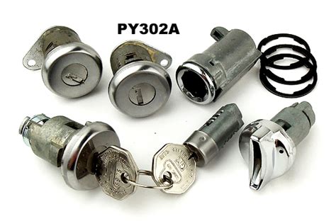 61 62 Corvette Complete Lock Set PY302A Max Performance