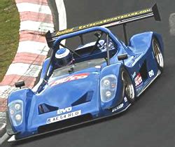 Hayabusa V8 powered car sets record