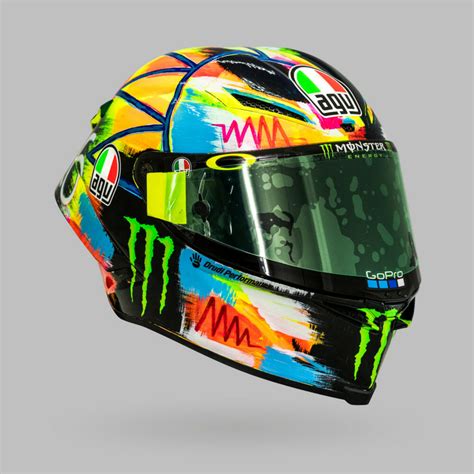 Agv And Valentino Rossi Present The Pista Gp R Winter Test Helmet