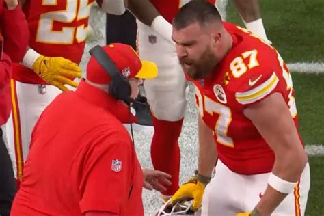 Andy Reid Speaks Out About Viral Travis Kelce Shove