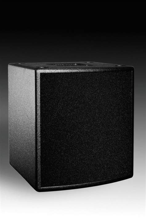 Monacor Alsub Adt Aktiv Subwoofer Mit Integriertem Dante Modul