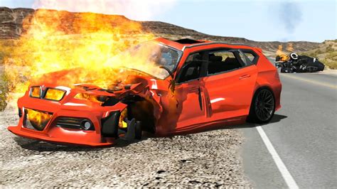 BeamNG Drive High Speed Crashes 13 YouTube