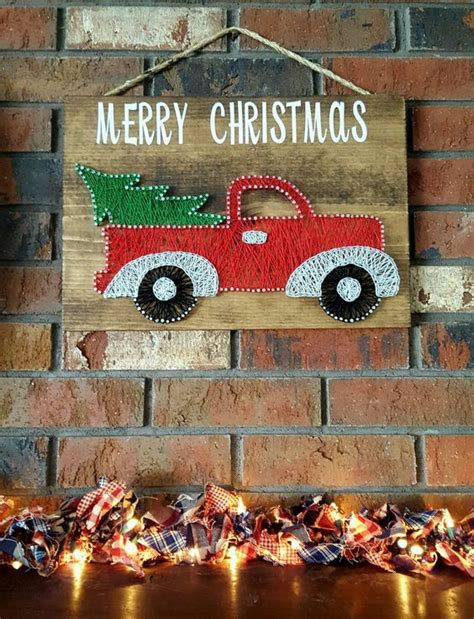 Cute String Art Ideas For Winter And Christmas Shelterness