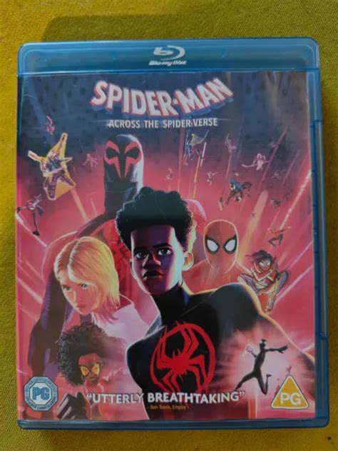 Spider Man Across The Spider Verse Blu Ray 2023 Spiderman Lord