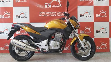 Honda Cb R Amarela Km Motos Sua Loja De Motos Semi Novas