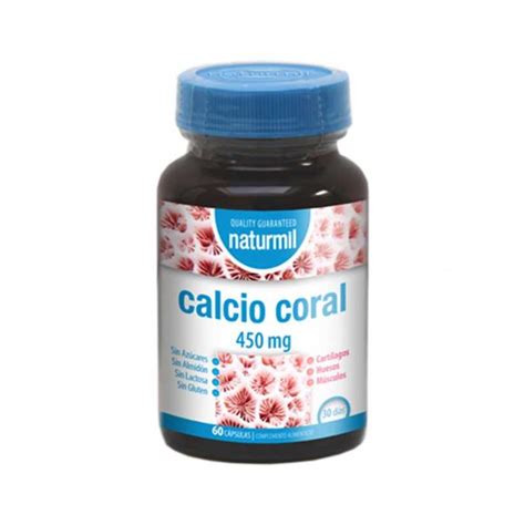 Calcio Coral Naturmil 60 cápsulas Vivaelmusculo