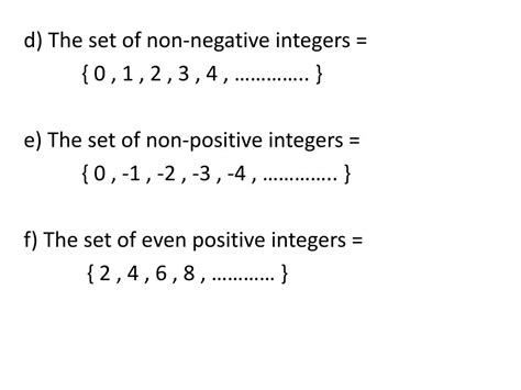 Ppt The Set Of Integers Powerpoint Presentation Free Download Id