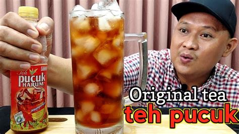 Teh Pucuk Harum MUKBANG ASMR MINUMAN SEGAR DINGIN ASMR DRINKING