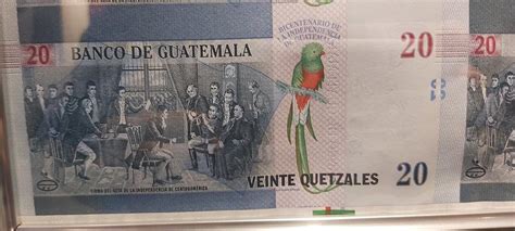 Conoce El Nuevo Billete De 20 Quetzales Y La Moneda De 1 Quetzal