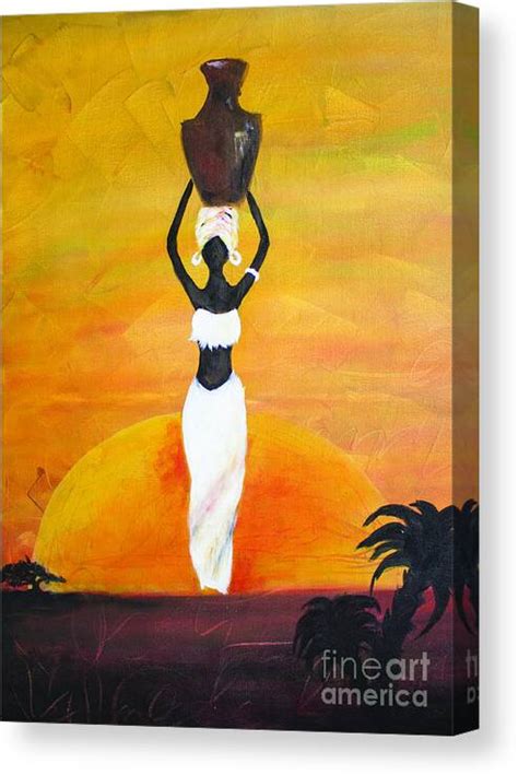 African Art Paintings Canvas