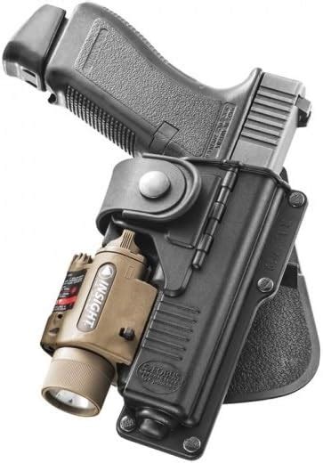 Fobus Holster De Glock 17 Avec Emplacement Pour Lampe Amazonfr