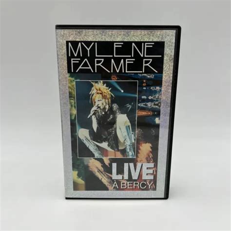 Cassette Video Vhs Mylene Farmer Live A Bercy Eur Picclick It