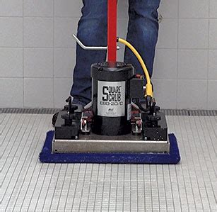 Tile Scrubber & Grout Cleaning Machines - Square Scrub