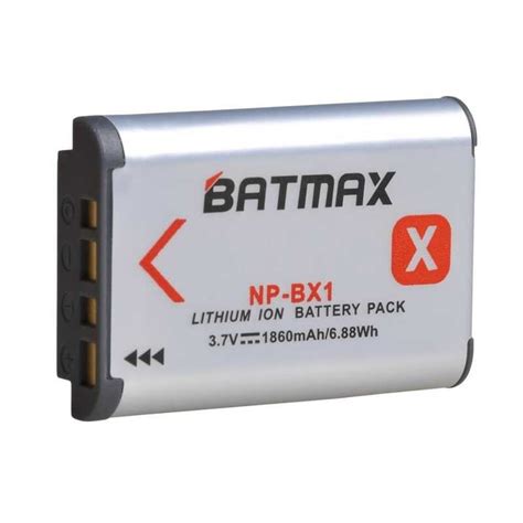 1860Mah Φ Batmax Np Bx1 Np Bx1 Battery Led 3 Slots Charger For Sony Zv