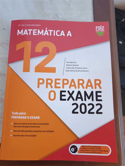 Preparar Exame 2022 Matemática A Matosinhos • Olx Portugal