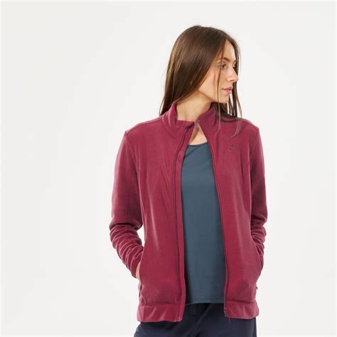 Women’s Hiking Fleece Jacket Mh120 Quechua Decathlon