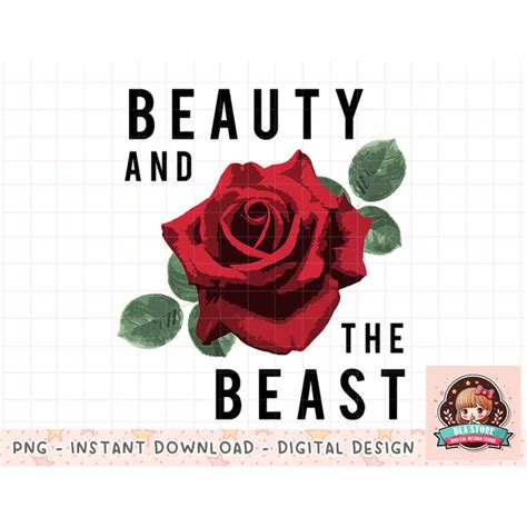 Disney Beauty And The Beast Rose png, instant download, digi - Inspire ...