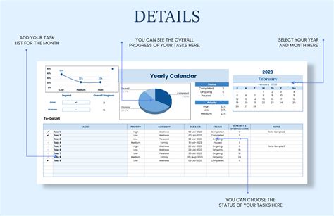 Yearly Calendar Template - Download in Excel, Google Sheets | Template.net