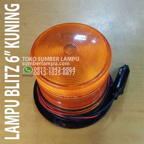 Jual Lampu Strobo Blitz 12 24V 6