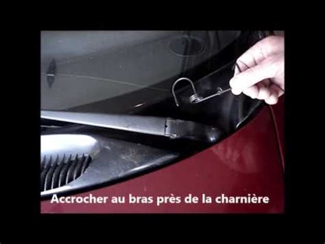 Comment Installer Les Ressorts D Ajout Pour Bras D Essuie Glace