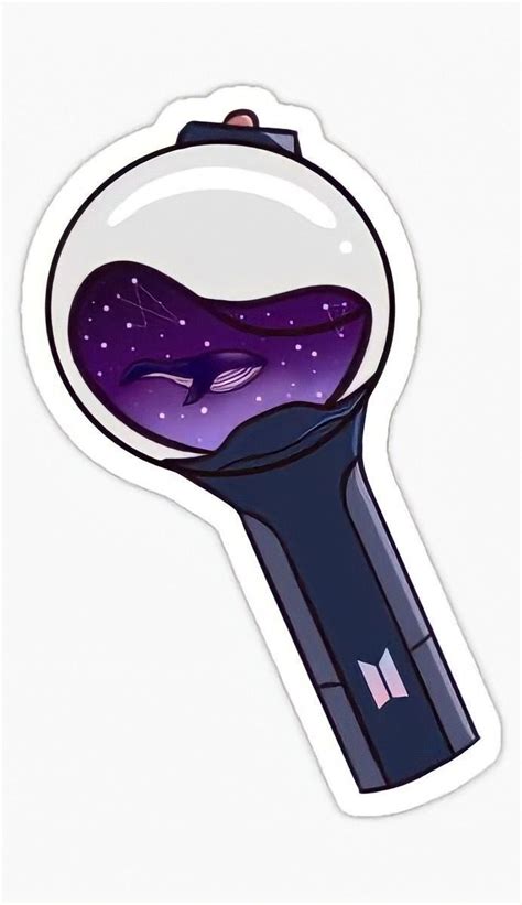 Stickers Collection Bts Lightstick Chrst Bts Drawings Printable