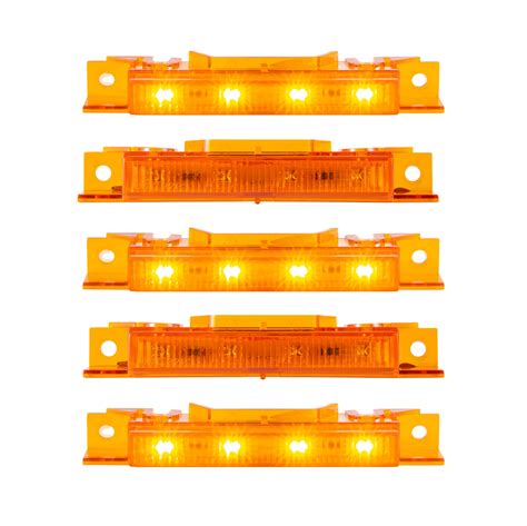 Amazon EVERESTHD 5PCS Top Roof Marker Lights Cab Truck LED Lamps