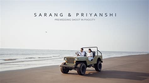 Sarang And Priyanshi Prewedding Shoot In Pixocity Surat Twin