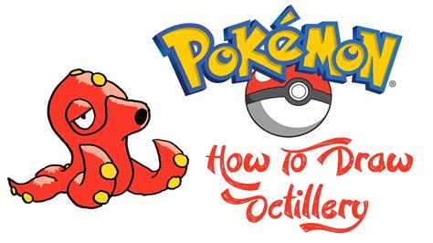 How To Draw Octillery (POKEMON) - YouTube