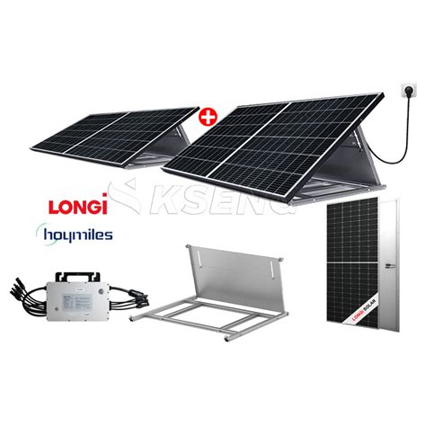 EU Stock Easy Solar Kit Balcony Solar Power System Germany All In One