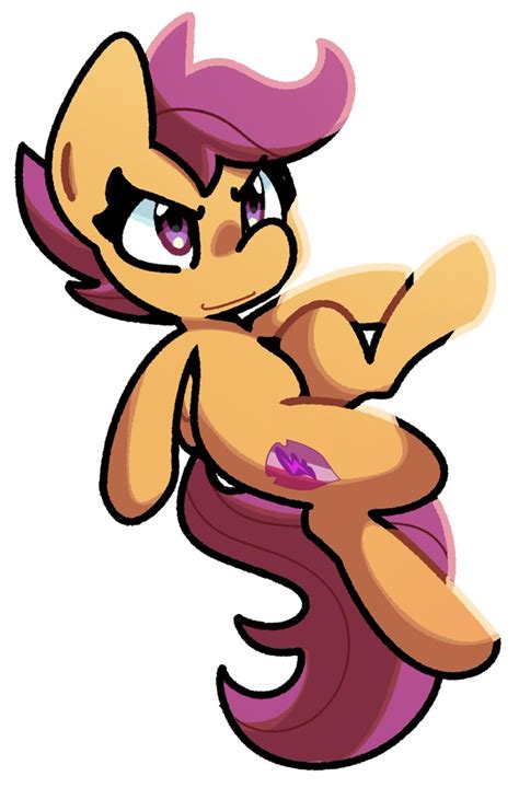 3261491 Safe Artist Kindakismet Scootaloo Pegasus Pony Simple