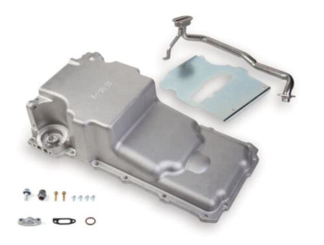 Holley 302 2 Machined Aluminum GM LS Engines Swap Oil Pan Rear Sump GEN