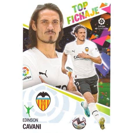 Venta Cromo de Cavani Top Últimos Fichajes 4º Edición Panini Liga Este