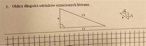 Oblicz D Ugo Ci Odcink W Oznaczonych Literami Daje Najjj Brainly Pl