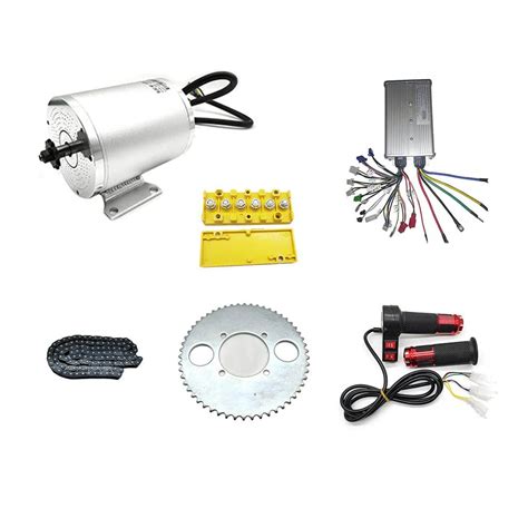 Buy Electric Brushless DC Motor Complete Kit 48V 2000W 4300RPM High