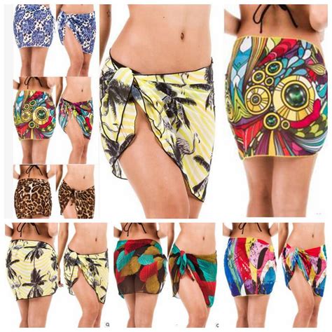 2021 Bikini Cover Ups Women Sexy Beach Dress Summer Tropical Skirts