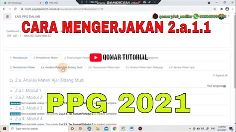 Cara Mengerjakan Tugas Di Lms Pertemuan Ke Modul Ppg Daljab