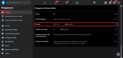 Cara Mengganti Email Facebook Lama Dengan Yang Baru Kumparan