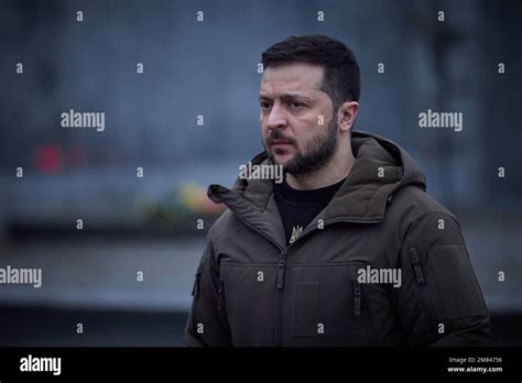 Lviv Th Jan War In Ukraine President Volodymyr Zelenskyy On