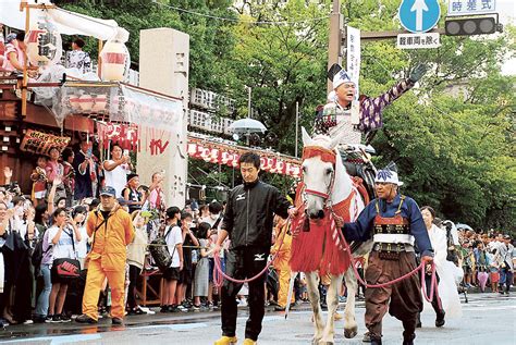 あばれる君頼朝公旗揚げ盛大 三嶋大祭り2日目 行列に歓声あなたの静岡新聞