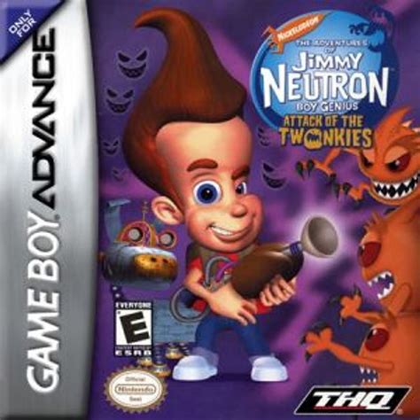 Jimmy Neutron Attack of the Twonkies Nintendo Gamecube Game