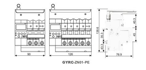 Disyuntor inteligente WiFi - GYRC-ZN01-APE | GEYA