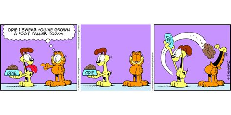 10 Funniest Garfield Comics Starring Odie