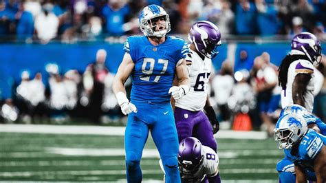 Detroit Lions DL Aidan Hutchinson Named Finalist For Defensive Rookie