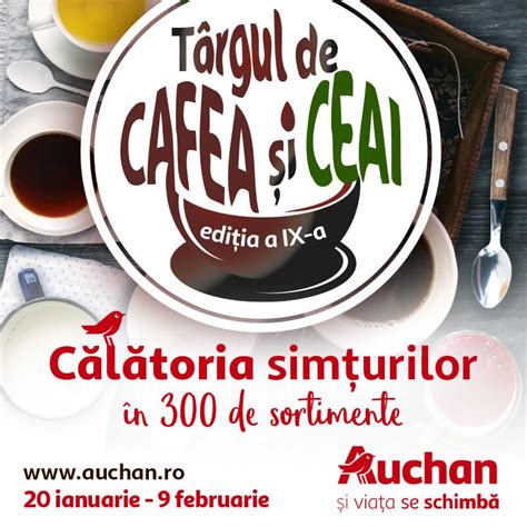 Aushopping Oradea A Nceput Cel Mai Mare T Rg De Cafea I Ceai Din Auchan