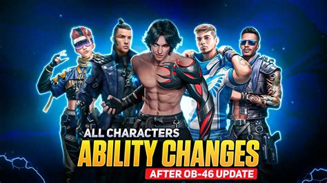 All Characters Ability Changes After Ob Update Ob Update