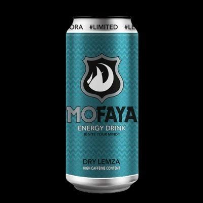 Mofaya Energy Drink Dry Lemza 500ml X 24