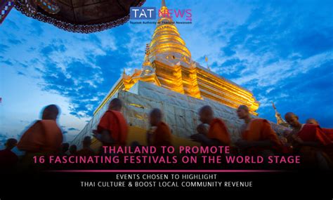 16 distinctive Thai festivals to be promoted internationally - TAT Newsroom