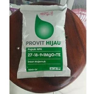 Jual Pupuk Meroke Provit Hijau 500 Gr Shopee Indonesia