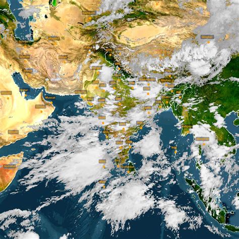 INSAT Weather: Latest Satellite Images And Maps Of India